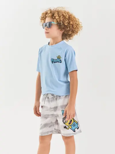 לקנות חולצת גלישה מיניונים בחנות Golf Kids - גולף קידס