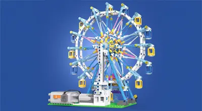 לקנות Electric Ferris Wheel Building Blocks  בחנות אליאקספרס - Aliexpress